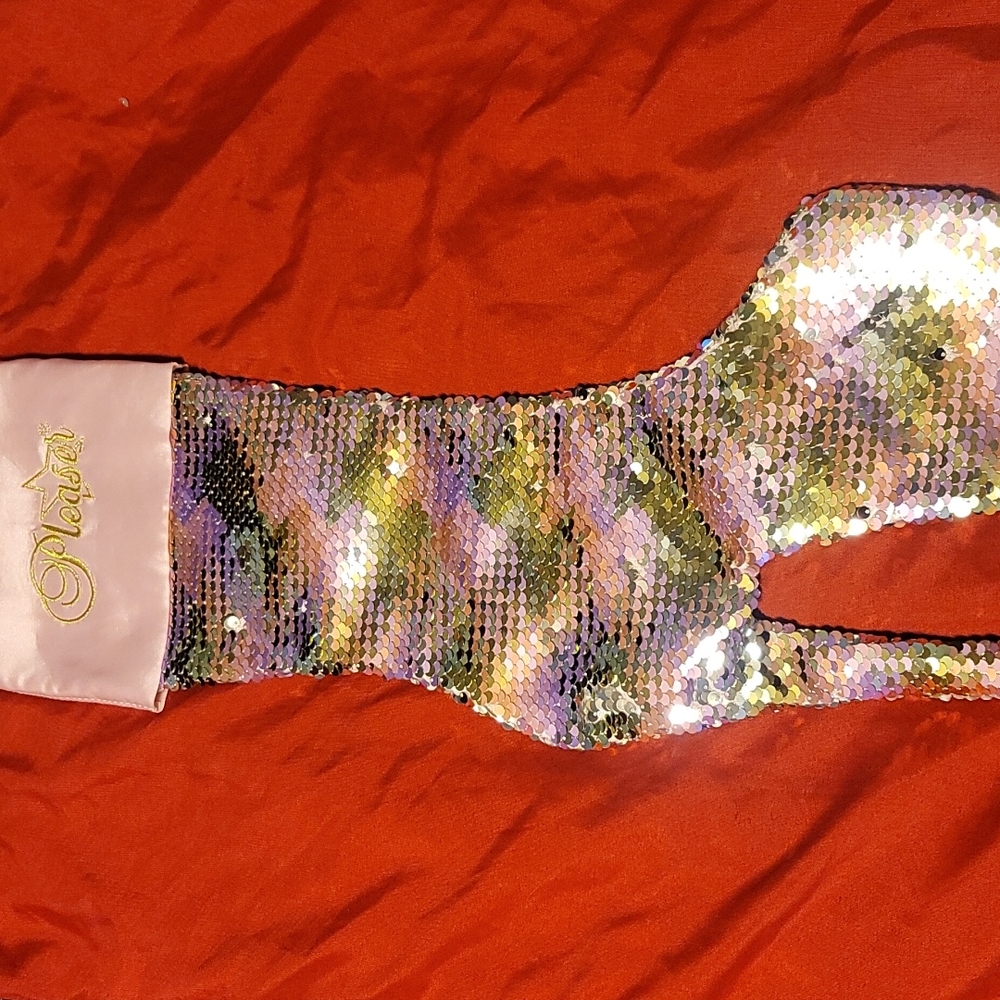 Pleaser high heel Christmas stocking